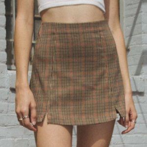Plaid skirt